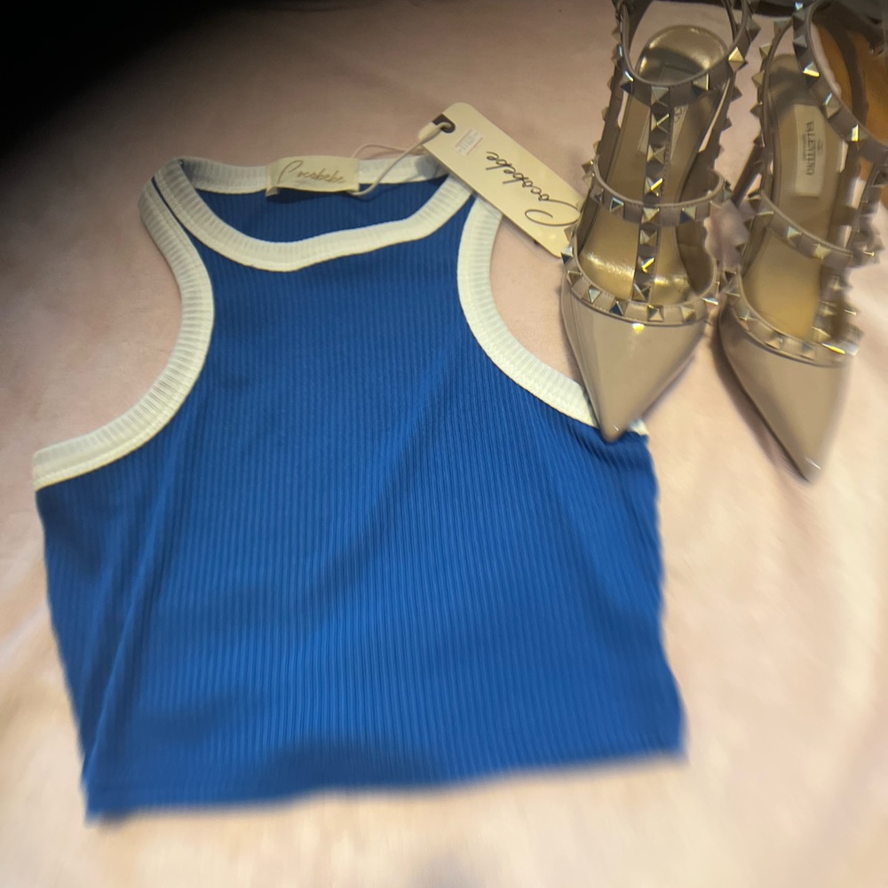 crop top Blue